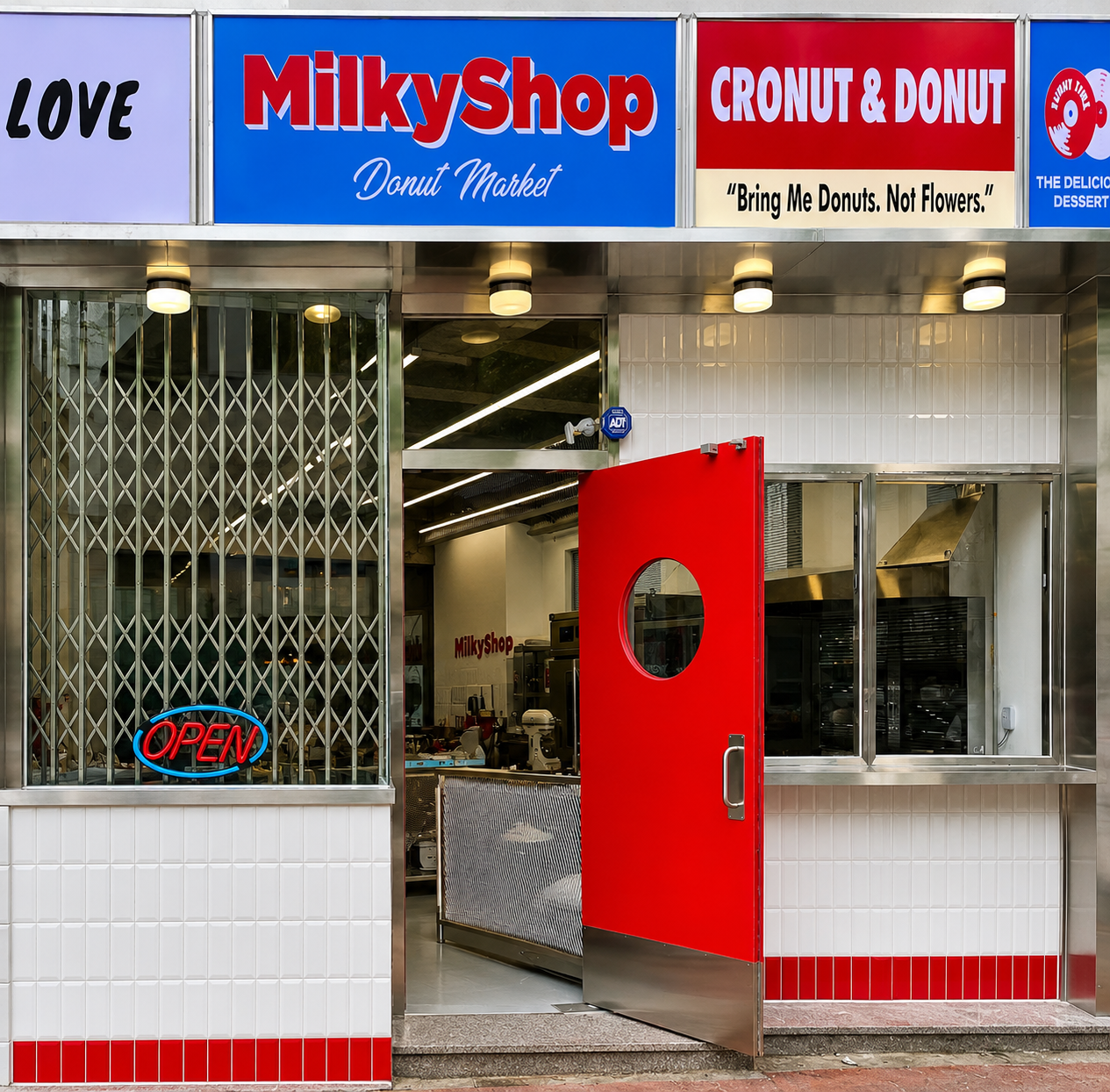 광주 수완지구 도넛 전문점 MilkyShop